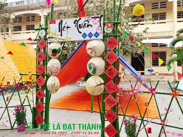 Trang Tri Cong Chao Tet