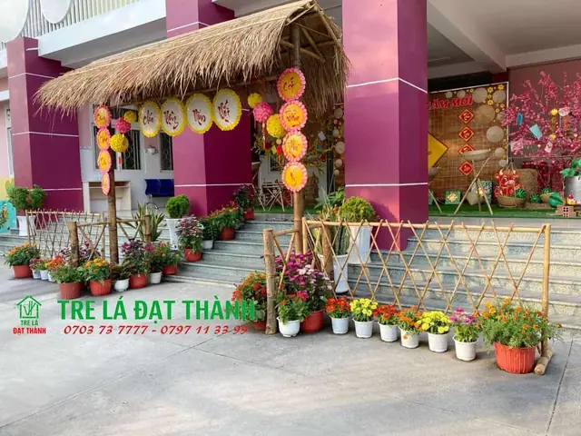 Trang Tri Cong Chao Tet