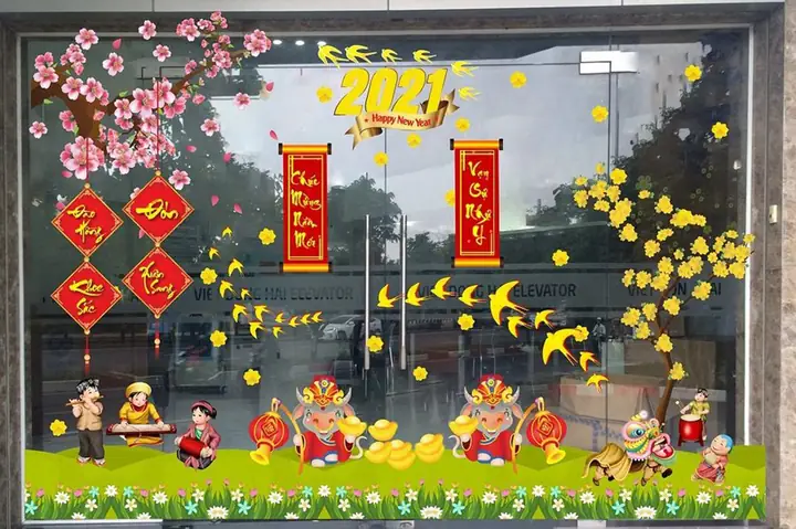 Trang Trí Cửa Ngày Tết