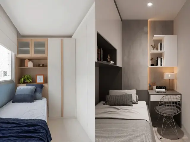 Trang Trí Nội Thất Phòng Ngủ Nhỏ Hẹp