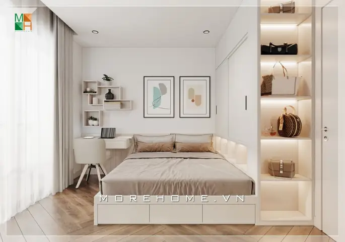 Trang Trí Nội Thất Phòng Ngủ Nhỏ Hẹp