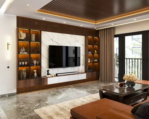 Trang Trí Phòng Khách Nhà Ống 3m