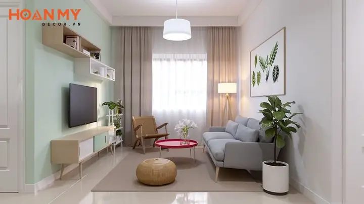 Trang Trí Phòng Khách Nhỏ 10m2