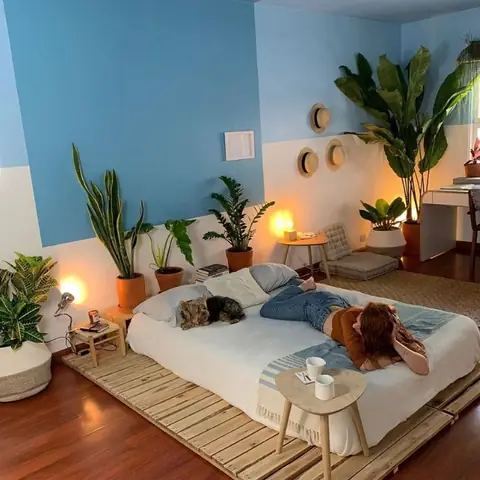 Trang Trí Phòng Ngủ Sàn Gỗ