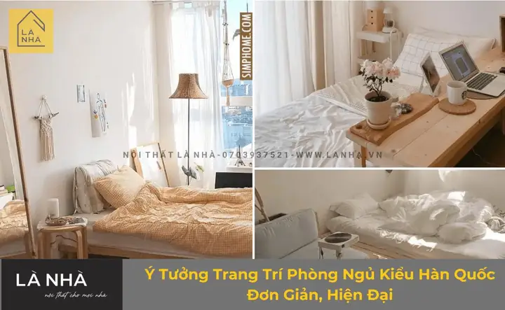 Trang Trí Phòng Phong Cách Hàn Quốc