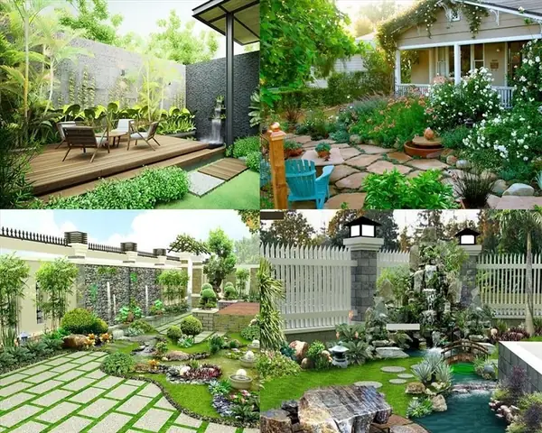 Trang Trí Sân Trước Nhà