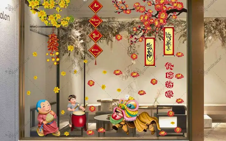 Trang Trí Tết Nhà Hàng