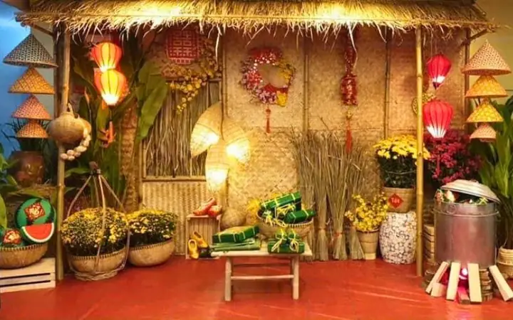 Trang Trí Tết Nhà Hàng
