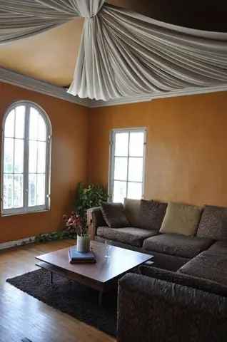 Trang Trí Trần Nhà Bằng Vải