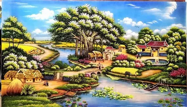Tranh Đá Treo Tường Phòng Khách