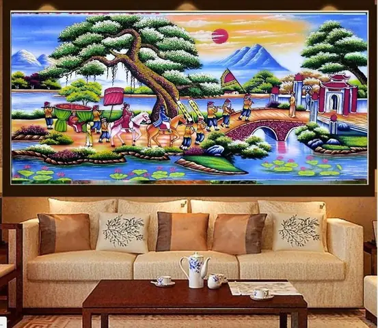 Tranh Đá Treo Tường Phòng Khách