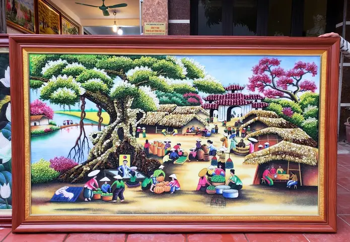 Tranh Đá Treo Tường Phòng Khách