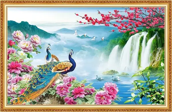 Tranh Đá Treo Tường Phòng Khách