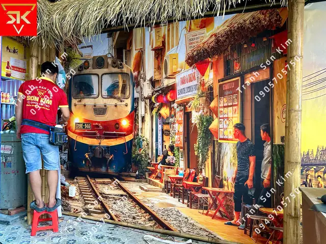 Tranh Dán Tường 3d Đẹp Nhất