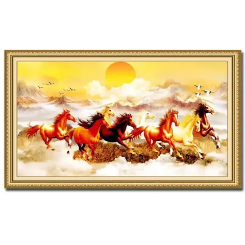 Tranh Phong Thủy Phòng Khách Cho Tuổi Đinh Tỵ