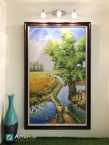 Tranh Treo Tường Khổ Đứng