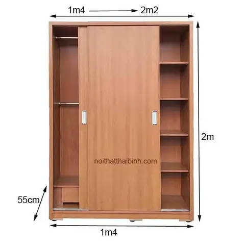 Tủ 2 Buồng Cánh Lùa