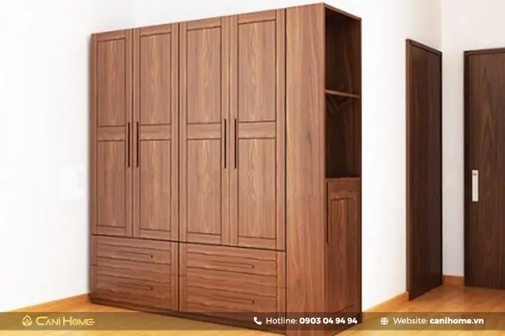 Tủ Áo Gỗ Tần Bì