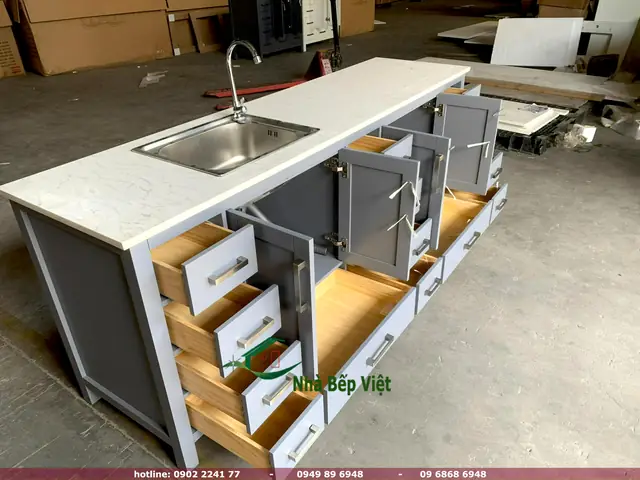 Tủ Bếp Di Chuyển Được