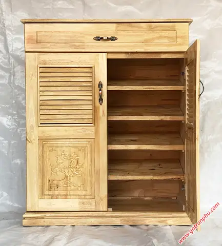 Tủ Dép Gỗ Cao Su