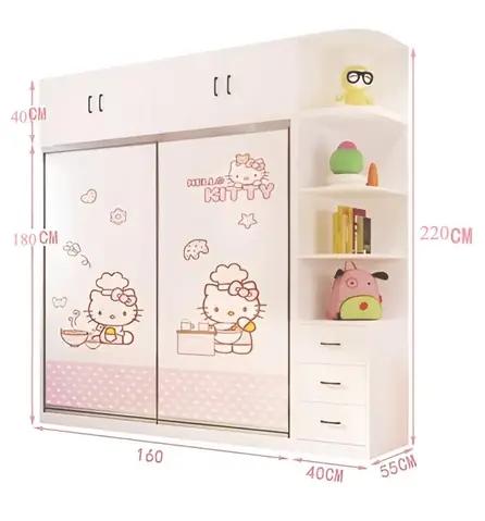 Tủ Đựng Quần Áo Hello Kitty