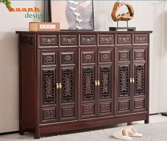 Tu Giay Dep Go Tu Nhien