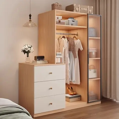 Tủ Gỗ Ép Đựng Quần Áo Giá Rẻ