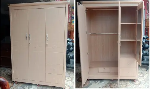 Tủ Gỗ Ép Đựng Quần Áo Giá Rẻ