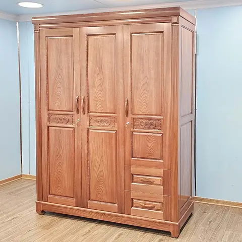Tủ Gỗ Quần Áo 3 Cánh