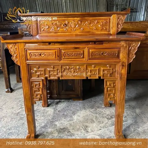 Tủ Gỗ Tràm Bông Vàng