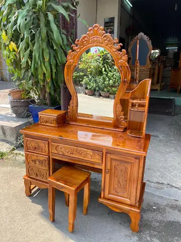 Tủ Gỗ Tràm Bông Vàng