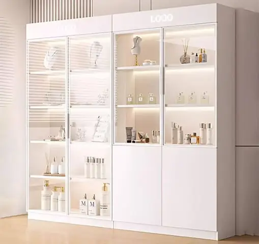 Tủ Kiếng Đựng Mỹ Phẩm