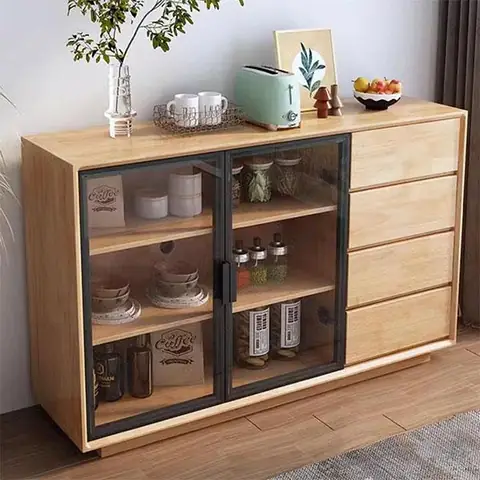 Tủ Kính Đựng Chén Bát
