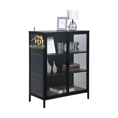 Tủ Kính Trưng Bày Sách