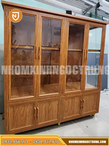Tủ Ly Chén Bằng Gỗ