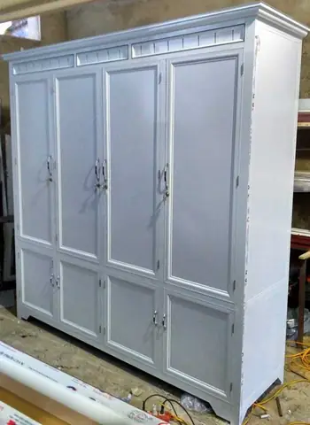 Tủ Nhôm Đựng Quần Áo 4 Cánh