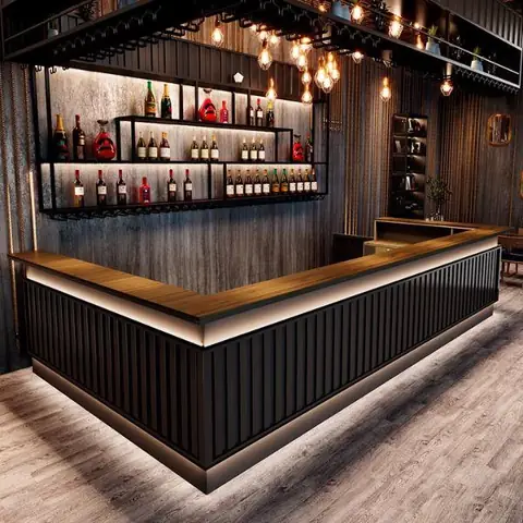 Tủ Quầy Bar Bằng Gỗ