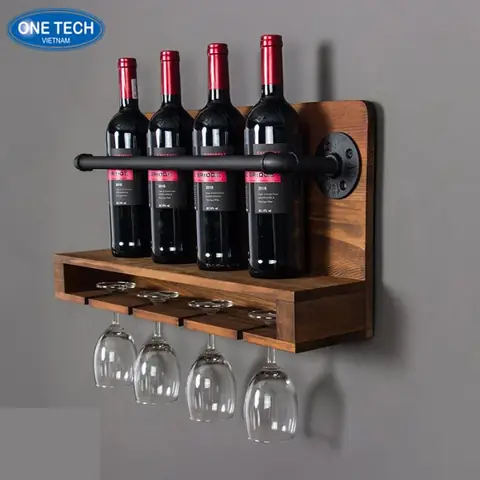 Tủ Rượu Mini Treo Tường