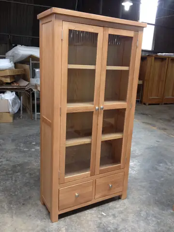 Tủ Trưng Bày Gỗ Sồi