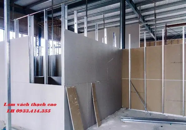 Vách Ngăn Phòng Thạch Cao Giá Rẻ