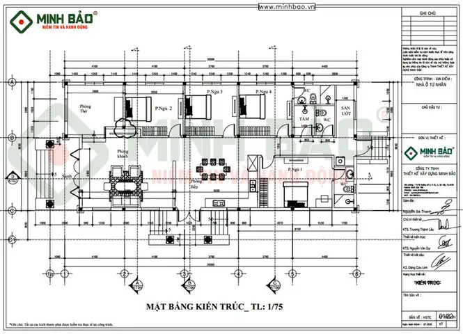 Vẽ Kiến Trúc Nhà Ở