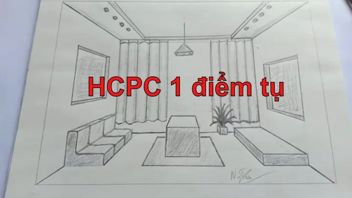 Vẽ Phối Cảnh Căn Phòng Khách