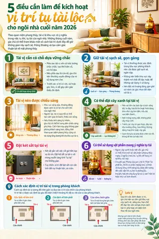 Vị Trí Tài Lộc Của Ngôi Nhà