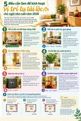 Vị Trí Tài Lộc Của Ngôi Nhà