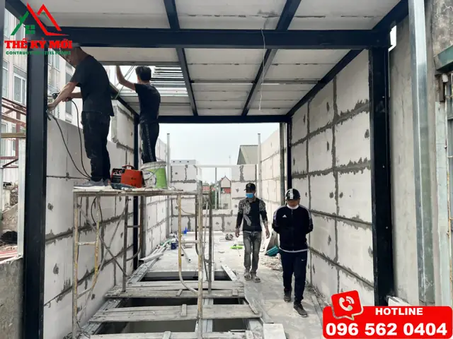 Xây Dựng Nhà Bằng Khung Thép