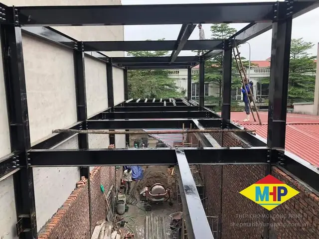 Xây Dựng Nhà Bằng Khung Thép
