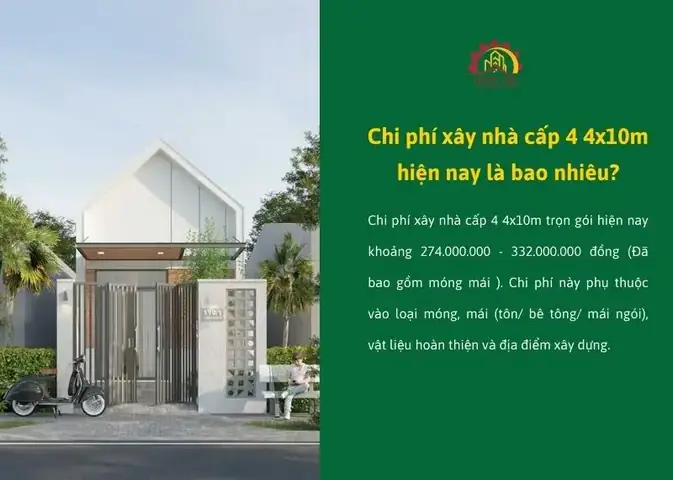 Xay Nha Cap 4 Khoang Bao Nhieu