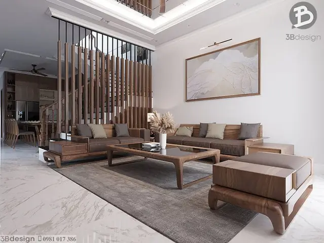 Xây Nhà Cấp 4 Phòng Khách Liền Bếp