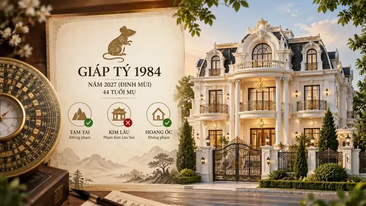 Xem Tuổi Làm Nhà Cho Người Sinh Năm 1984