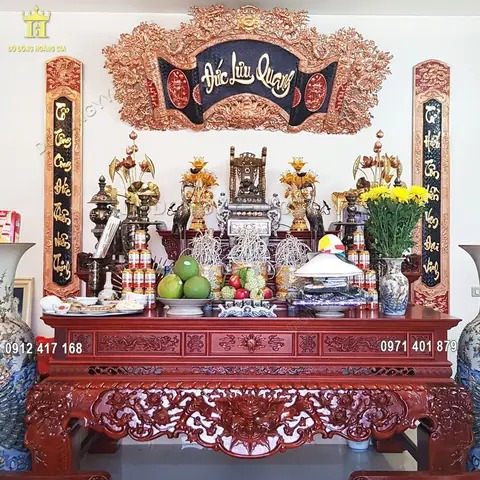 Ý Nghĩa Các Đồ Vật Trên Bàn Thờ